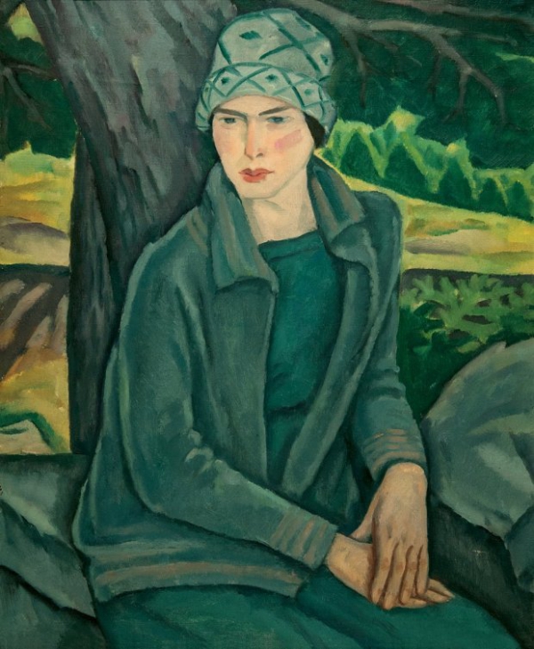 Emil Holzhauer, Mildred Weiss, 1928, Öl auf Leinwand, 73,3 x 58 . © Northwest Florida State College Permanent Collection, Niceville, Florida