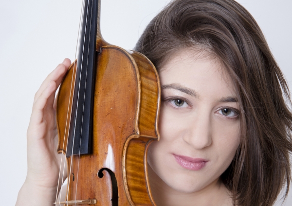 Sie spielt den Solopart